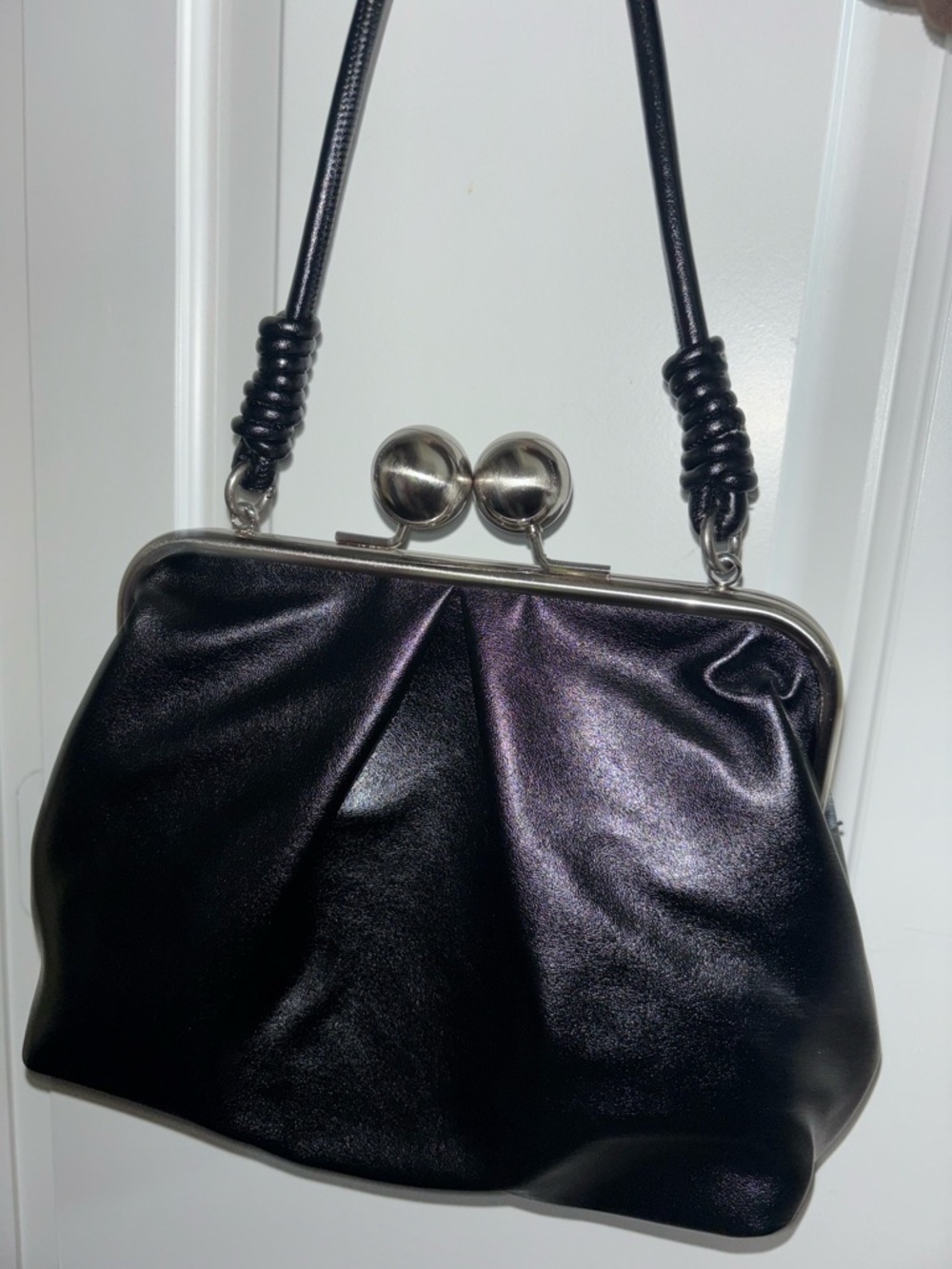 ‼️SOLD‼️Melie bianco small shoulder lock bag